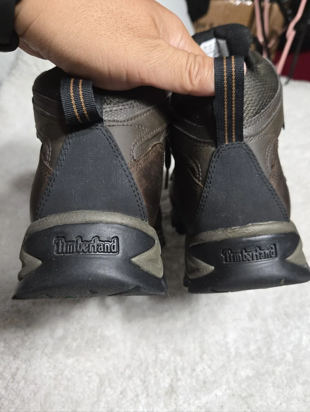 Timberland Men's Mt. Maddsen Waterproof Mid Hiking Boots Sz 11